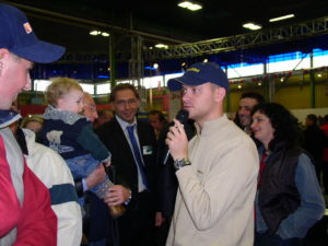 presentatore in Fiera